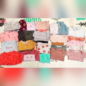Infant baby girl clothes bundle - 6 months